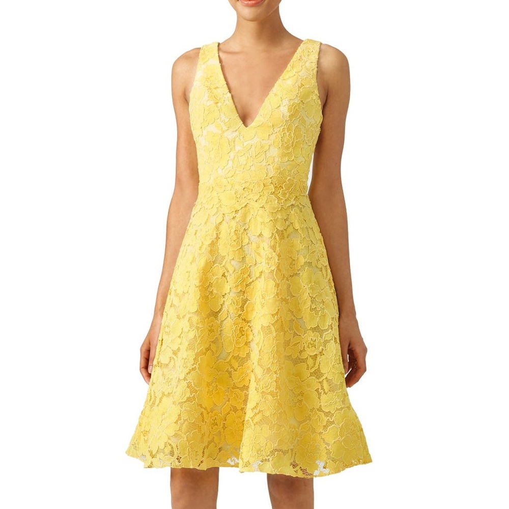 Yellow Sleeves Dress